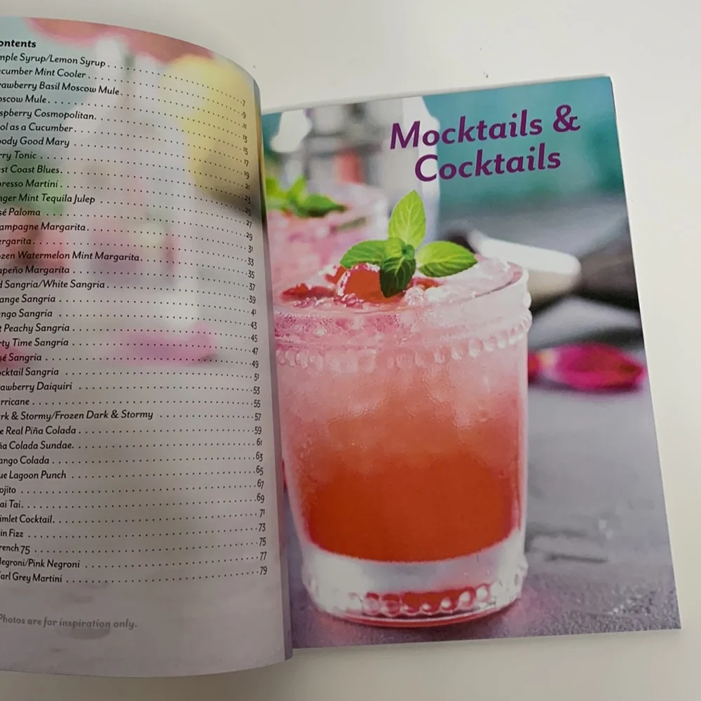 Book | Mocktails & Cocktails Made Simple | Sober Party | Drink Ideas Recipes